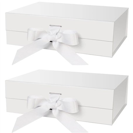 KAHEIGN 2 Pièces Boîtes Cadeaux Magnétiques avec Couvercles