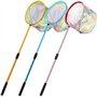 KAHEIGN Lot de 3 filets de pêche télescopiques pour enfants