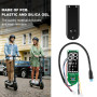Yungeln Tableau de Bord avec Couvercle Remplacement imperméable Compatible avec Segway ninebot G30 Max Scooter électrique
