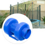 Embouts de Trampoline Lot de 8 Protection pour Barres de Filet de Trampoline Ø 25 mm, Bleu