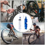 Seringue de Mastic de vélo Tubeless et Outil de Retrait de Valve Presta avec Presta Valve Cores Obus Valve Presta Compatible ave