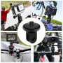 Adaptateur de trépied en Aluminium 1/4 "-20 Fixation de trépied 2PCS avec Vis moletée Adaptateur gopro Compatible pour GoPro, So