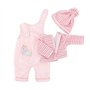 DUORUIMI Vêtement de poupée avec bretelles pour poupée American Girl 45,7 cm