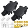 Eckerdromk 2 Pcs Boite de Derivation Etanche Exterieur