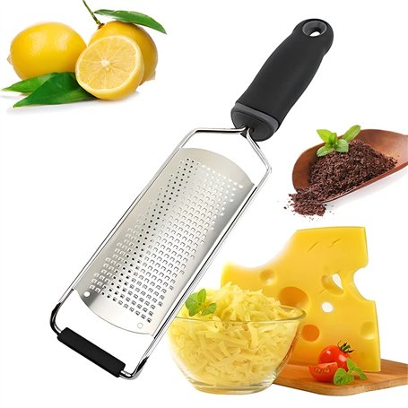 RâPe à Fromage - RâPe à Fromage Pour Citron Agrumes Noix De Muscade Gingembre Ail LéGumes Racines Avec éTui De Protection Articl
