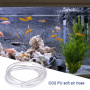 DONGKER Tuyau CO2 Aquarium,5m de Tuyau d'aquarium avec 4 Ventouses pour Aquarium,4mm(3/16") de Diamètre Intérieur