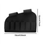 DONGKER Porte-Coquille de Fusil de Chasse Rond, 6 Coussin de Repos de Joue Réglable de Cartouche de Crosse Tactique pour Tir