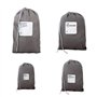 4 Pièces Sac à Cordon Imperméable