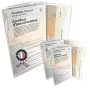 kinoco Pochette Carte Grise Lot de 3 Étui Transparent Carte Grise et Assurance - Pochette Protectrice Anti-Rayures pour Document