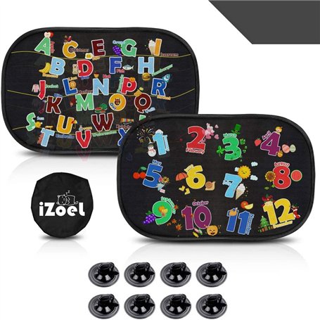 iZoeL Pare Soleil Voiture Bébé Enfant