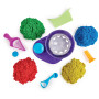 Kinetic Sand Sable Magique - Coffret Swirl N Surprise 907 G + 4 Outils - Créez Différentes Formes Hypnotisantes avec Ce Sable Ma