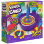 Kinetic Sand Sable Magique - Coffret Swirl N Surprise 907 G + 4 Outils - Créez Différentes Formes Hypnotisantes avec Ce Sable Ma