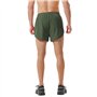 TENJOY Short de course pour homme, Vêtements de running avec poche zippée 7,6 cm - vert - Taille L