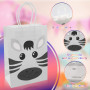 Lot de 18 sacs de fête en papier avec poignée pour enfants, sacs cadeaux en forme d'animaux, sacs à bonbons pour Halloween, Noël