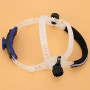Casque de soudage avec bandeau intégré absorbant la transpiration réglable (blanc)