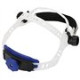 Casque de soudage avec bandeau intégré absorbant la transpiration réglable (blanc)