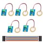 Youmile Lot de 5 capteurs de vibration piézoélectriques en céramique Module piézo 3