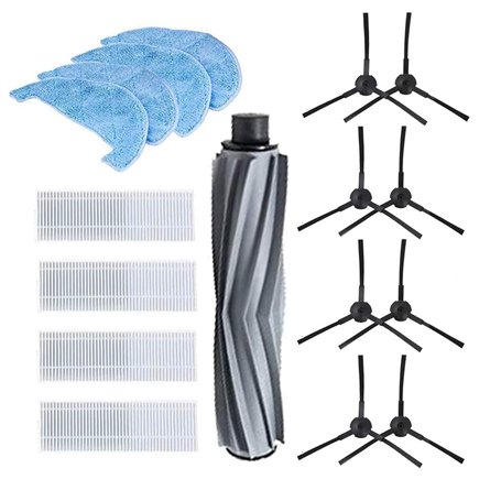 BLUELIRR Kit de pièces de rechange pour AMIBOT Animal H2O et Animal Comfort H2O Aspirateur Robot