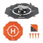 Drone Landing Pad pliable universel rapide pliable plateforme d'atterrissage pour DJI Mini 4K/Mini 4 Pro/Mini 2 SE/Mavic 3/DJI M