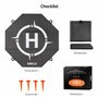 Drone Landing Pad pliable universel rapide pliable plateforme d'atterrissage pour DJI Mini 4K/Mini 4 Pro/Mini 2 SE/Mavic 3/DJI M