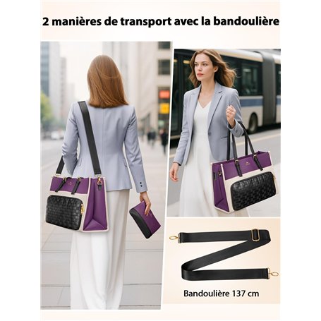 Lot de 4 supports de tringle à rideau sans perçage