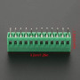10 pièces/ensemble 12 Pin 2.54mm Pas PCB PCB Bornier Connecteur Stable Haute Qualité Vert PCB Universal Vis