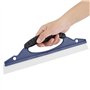 Raclette en Silicone Polyvalente pour Fenêtre, Raclette de porte de douche raclette de vitre de voiture lame d'essuie-glace en s