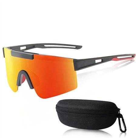 TULAMORIY Lunettes de Sport Homme Femme