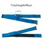 TAOPE Sangle de Ceinture Élastique Sport Support Poitrine Réglable Moniteur de Fréquence Cardiaque Equipement de Fitness pour Ga