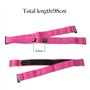 TAOPE Sangle de Ceinture Élastique Sport Support Poitrine Réglable Moniteur de Fréquence Cardiaque Equipement de Fitness pour Ga