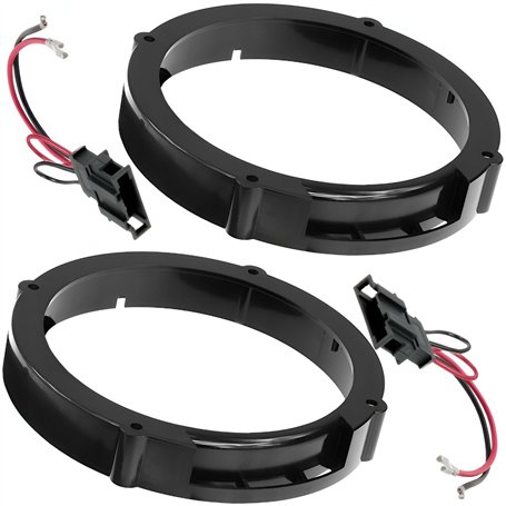 Sound-way - Kit Montage Haut-parleurs Cadre Supports pour Seat Ibiza 6L / Leon - KC45