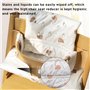 WANDGU Coussin de chaise haute Highchair : coussins pour chaise haute pour enfants Stokke Tripp Trapp, antidérapant coussin pour