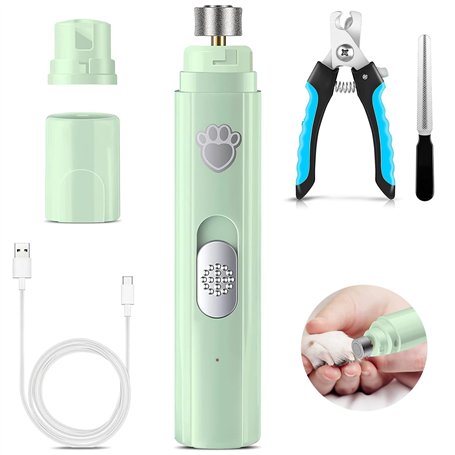 Czemo Professionnel Lime a Ongle Electrique Chien