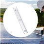 FLYAMAPIRIT Kit de support de panneau solaire en alliage d'aluminium photovoltaïque (6 rails de 300 mm + 4 pinces d'extrémité + 