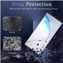 2 Pièces Verre Trempé pour Samsung Galaxy note 10 Plus, Film Protection Écran, Film Protecteur Vitre, 3D Incurvé Couverture Comp