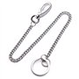 Chaîne de 38 cm en Acier Inoxydable pour accrocher Les clés ou Le Portefeuille sur Le Pantalon