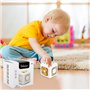 LWMTT Jouet Bébé 1 an Cube d'Activité 6 en 1 Montessori pour Garçons et Filles, Jouets Sensoriels Éducatifs sans BPA, Sensoriels