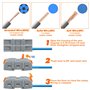 YSWOVUO Connecteur Electrique Avec Levier, 50 PCS Bornes De Connexion Automatique, Connecteurs de Fils Électriques 1-Fil 2-Entré