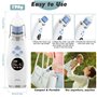 YADOBIG Aspirateur Nasal Bebe Électrique avec 5 Niveaux D'Aspiration, Electrique Mouche Bebe avec 3 Embouts en Silicone et Pince