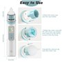 YSWOVUO Aspirateur Nasal Bebe Électrique avec 5 Niveaux D'Aspiration, Electrique Mouche Bebe avec Écran, Rechargeable avec 3 Emb