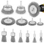 CIOXSOIO 12 Pièces Brosse Metallique pour Perceuse