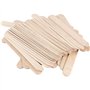 Wenrescry 400 Pièces Batonnet en bois,Batonnet glace,Bâtonnets en Bois pour Artisanat - Bâtonnets de Bricolage en Bois Naturel, 