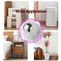 Wenrescry 12 Roulettes pour meubles,Roulettes à billes autocollantes universelles à 360° pour meubles et objets lourds, pour un 