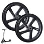 Lot de 2 roues de rechange pour scooter 200 mm avec roulement ABEC-9