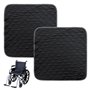Lot de 2 coussins de chaise lavables pour incontinence : 50 x 50 cm