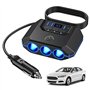 Sporgo Chargeur de voiture Répartiteur allume-cigare : 120 W Prise allume-cigare 12 V