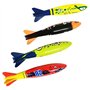 Carykon Lot de 8 jouets de plongée sous-marine pour piscine - Requin glissant - Torpille