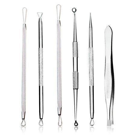 6Pcs Extracteur Point Noir