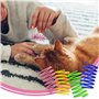 LAMXD Lot de 20 jouets à ressort colorés pour chat - Sans BPA - En plastique - Ressorts hélicoïdaux - Jouets interactifs pour ch