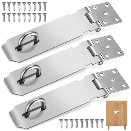 xianzhanEU 3 PCS Moraillon Porte Cadenas